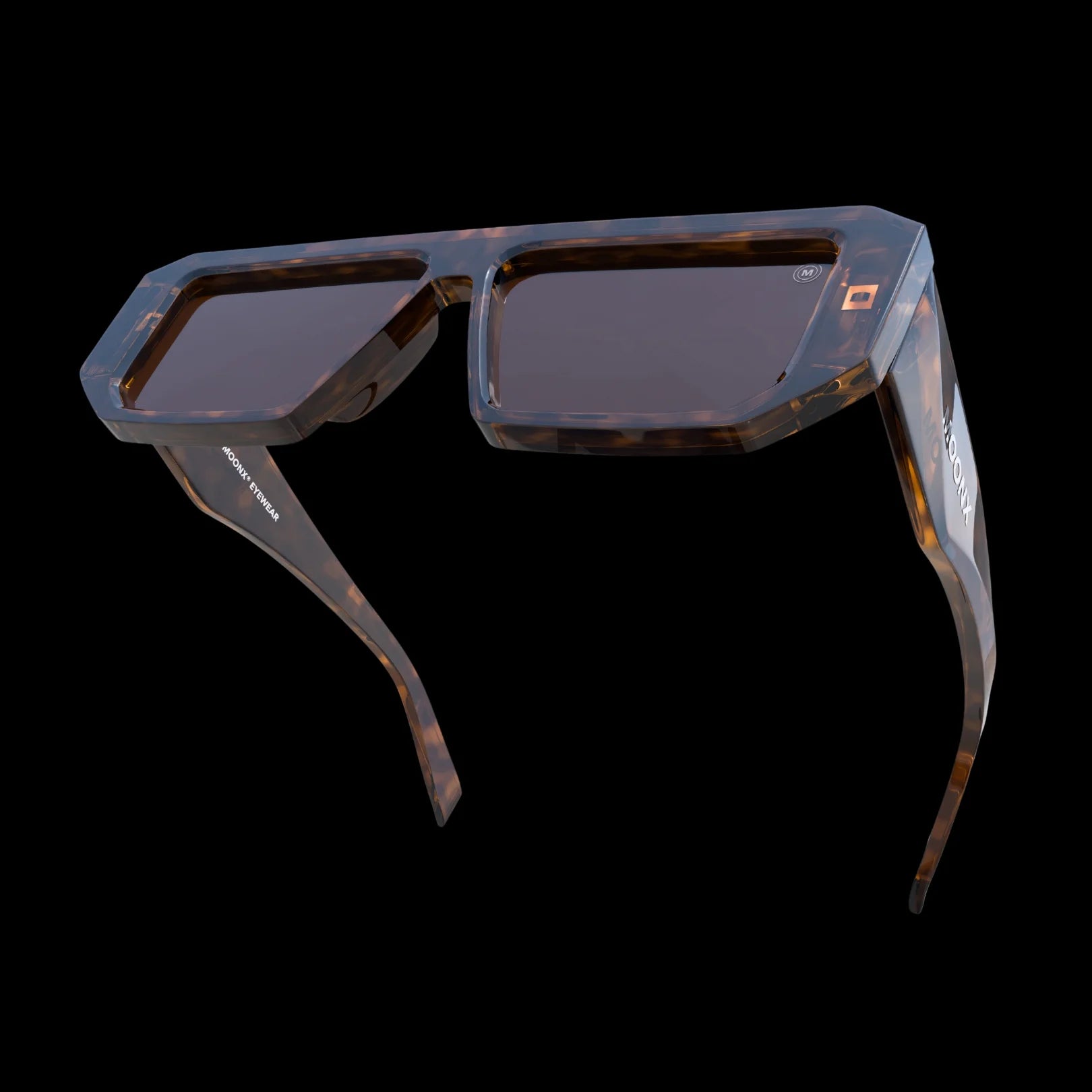 MOONX LUNA S2 - UV400 Premium & Bold Rectangular Frame Sunglasses