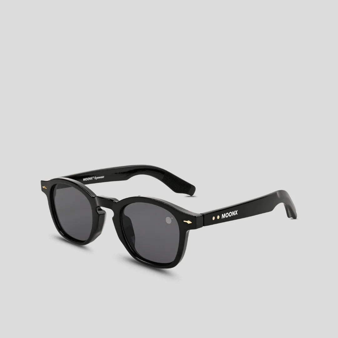 MOONX AERO S1 – UV400 Minimalist Round Sunglasses (Unisex)