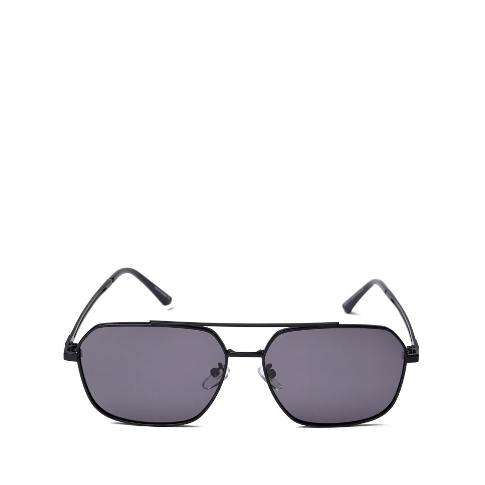 MOONX REFLECTOR S1 – Polarised Square Metal Frame Sunglasses (Unisex)