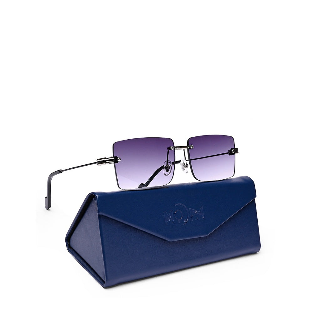 MOONX STARMADE S3 – Polarised Rimless Rectangular Sunglasses (Unisex)