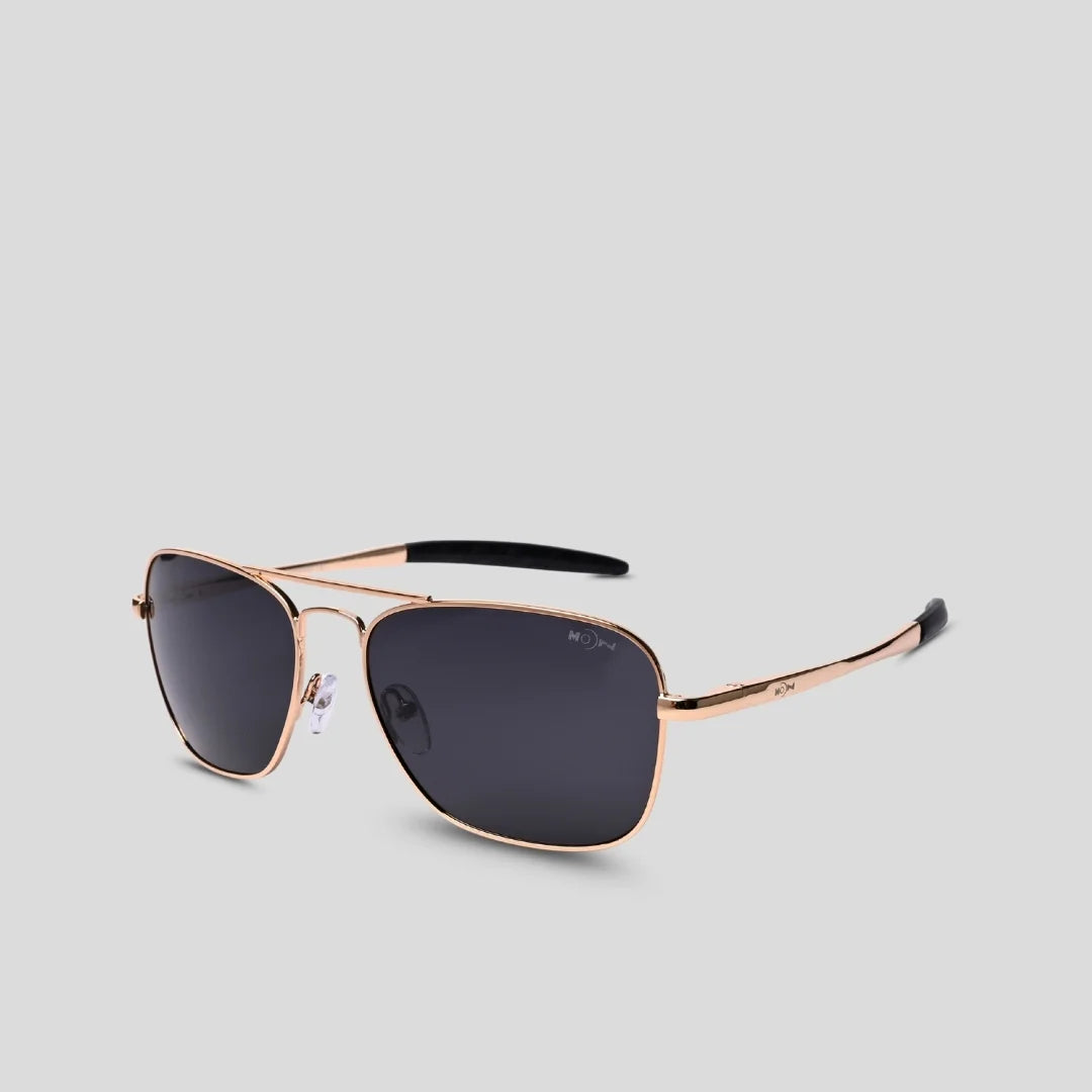 MOONX ANGEL S2 – Polarised Metal Aviator Sunglasses (Unisex)