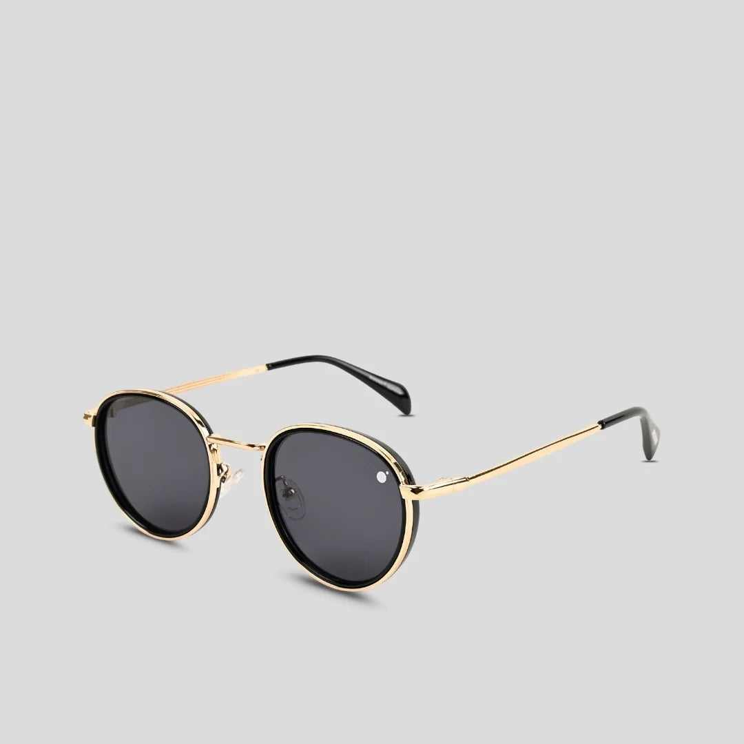 MOONX GALAXY S3– UV400 Round Luxury Metal Sunglasses (Unisex)