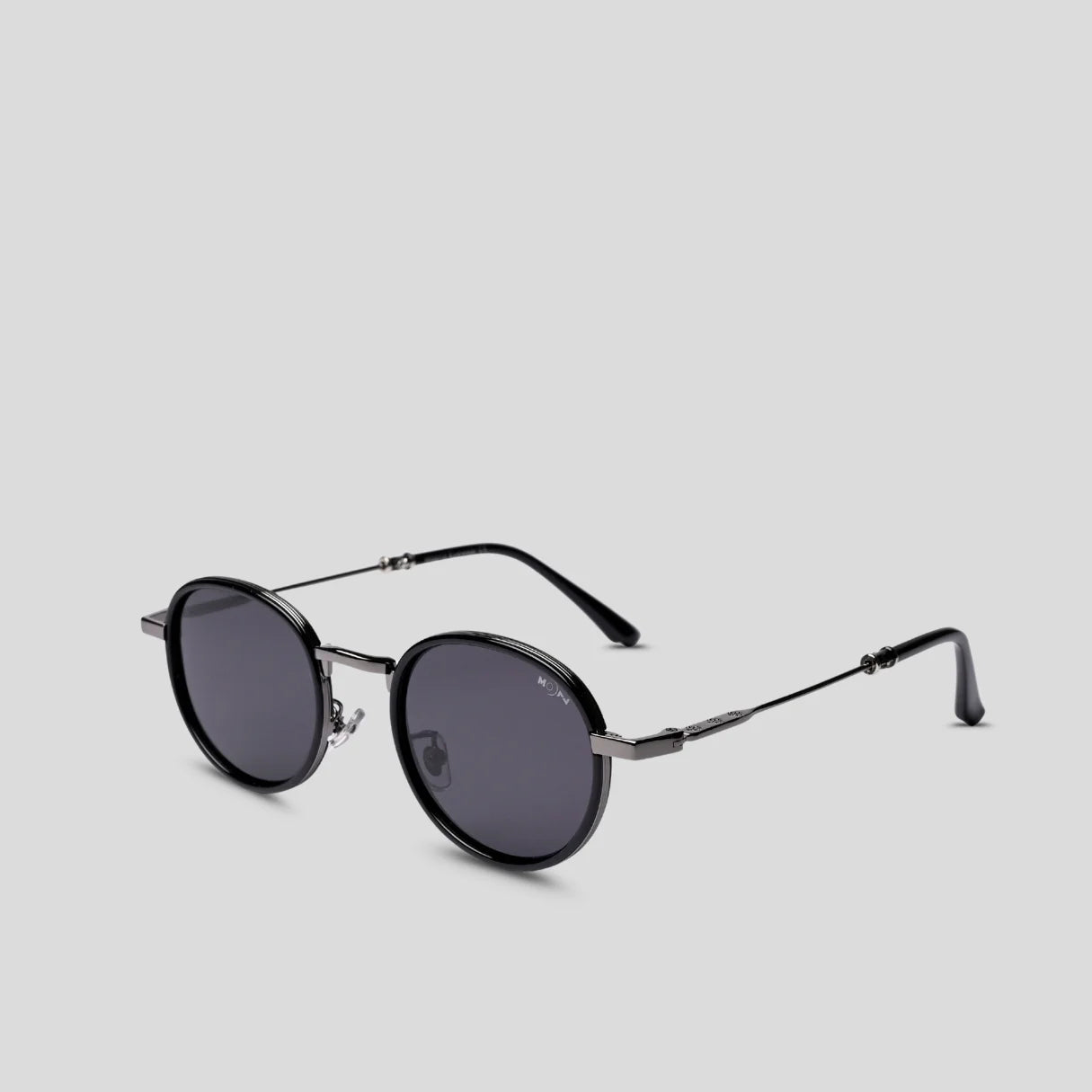 MOONX MOONSHINE S4 – Polarised Classic Round Metal Sunglasses (Unisex)