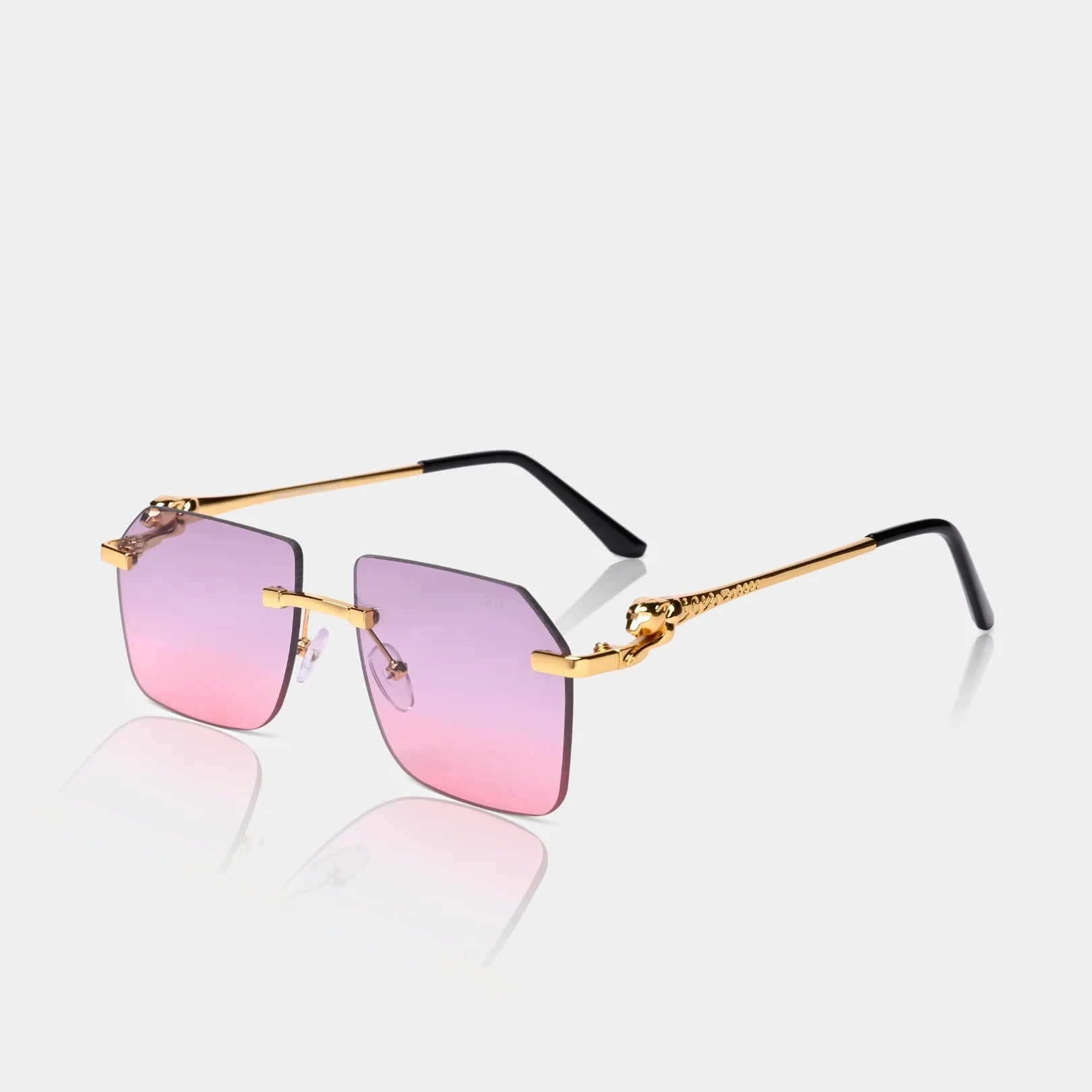 MOONX JAGUAR S3 – Modern Rimless Geometric Sunglasses (Unisex)