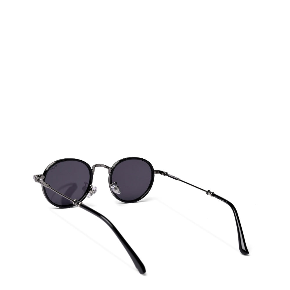 MOONX MOONSHINE S4 – Polarised Classic Round Metal Sunglasses (Unisex)