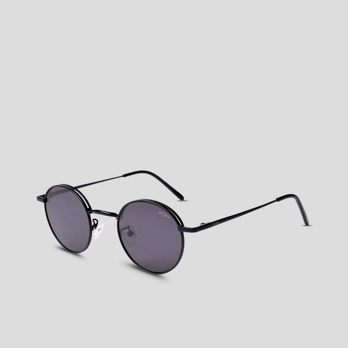 MOONX CLASSIC DIONE – Polarised Round Metal Sunglasses (Unisex)