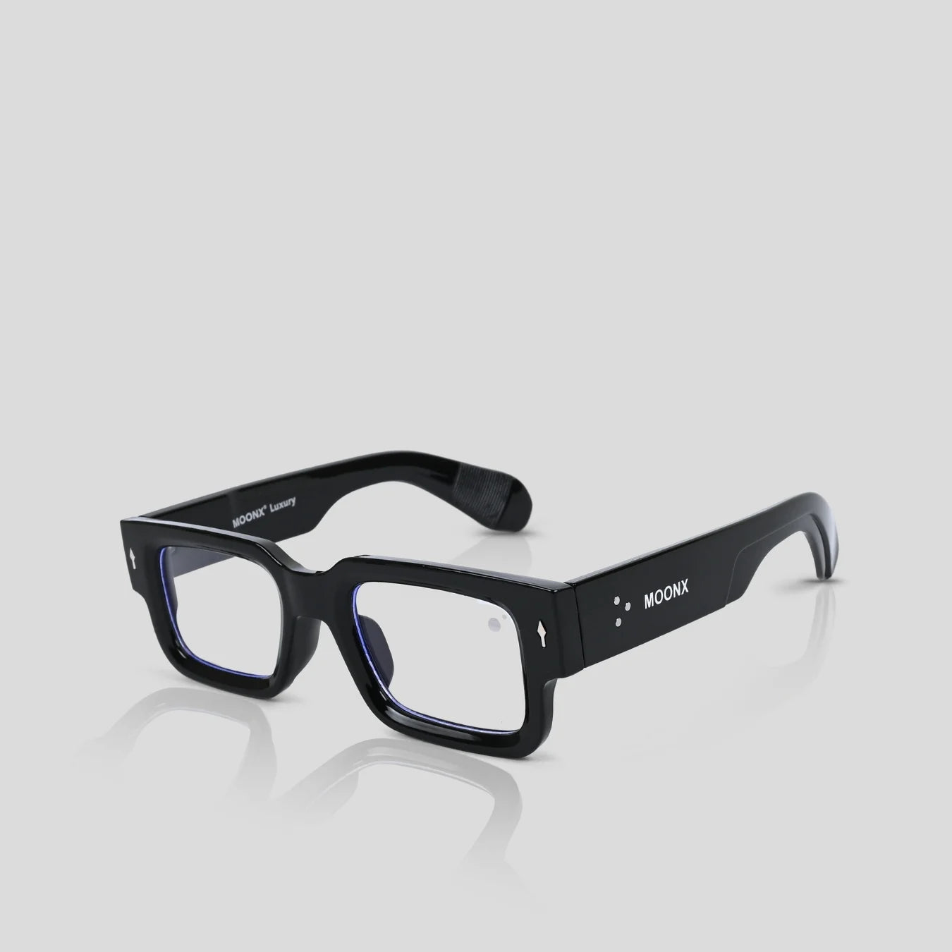 MOONX ATLAS S9 – UV400 Bold & Rectangular Glasses (Unisex)