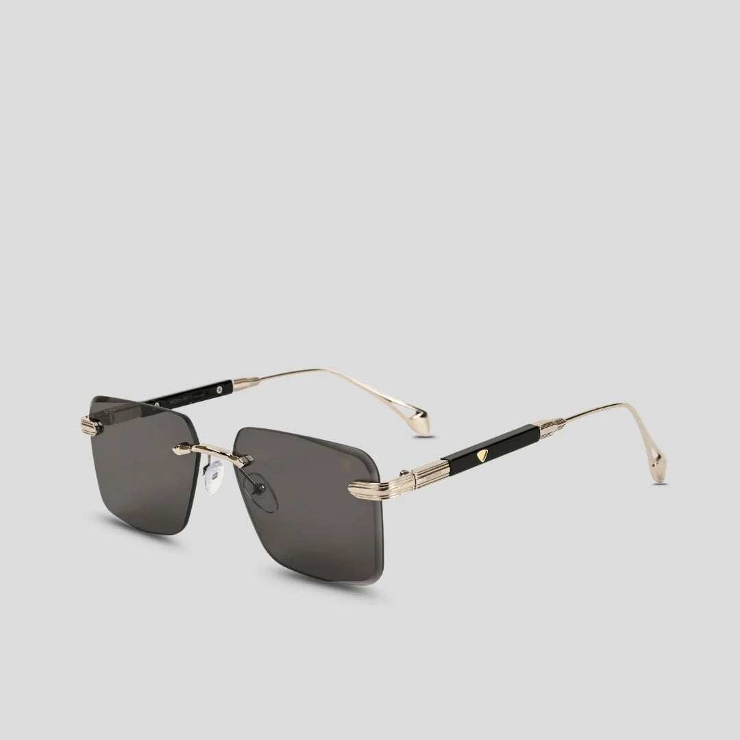 MOONX CALLISTO S2 – UV400 Rimless Rectangular Sunglasses (Unisex)