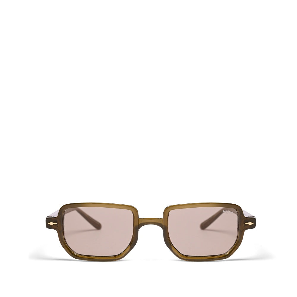 MOONX PHOENIX S6 – Transparent Rectangular Sunglasses (Unisex)