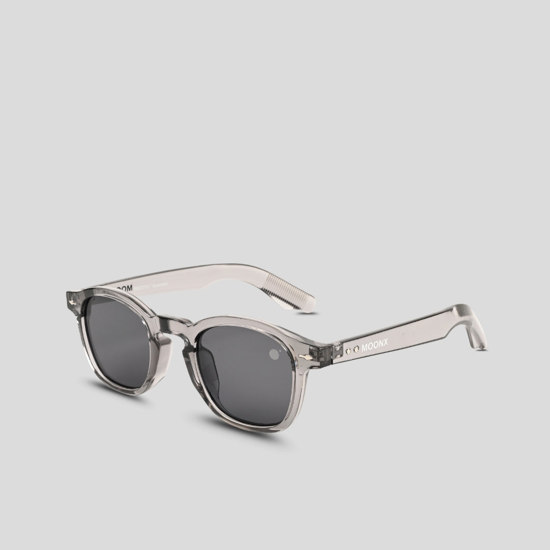 MOONX AERO S2 – UV400 Minimalist Round Sunglasses (Unisex)