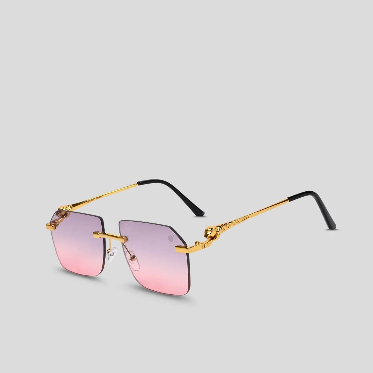 MOONX JAGUAR S3 – Modern Rimless Geometric Sunglasses (Unisex)