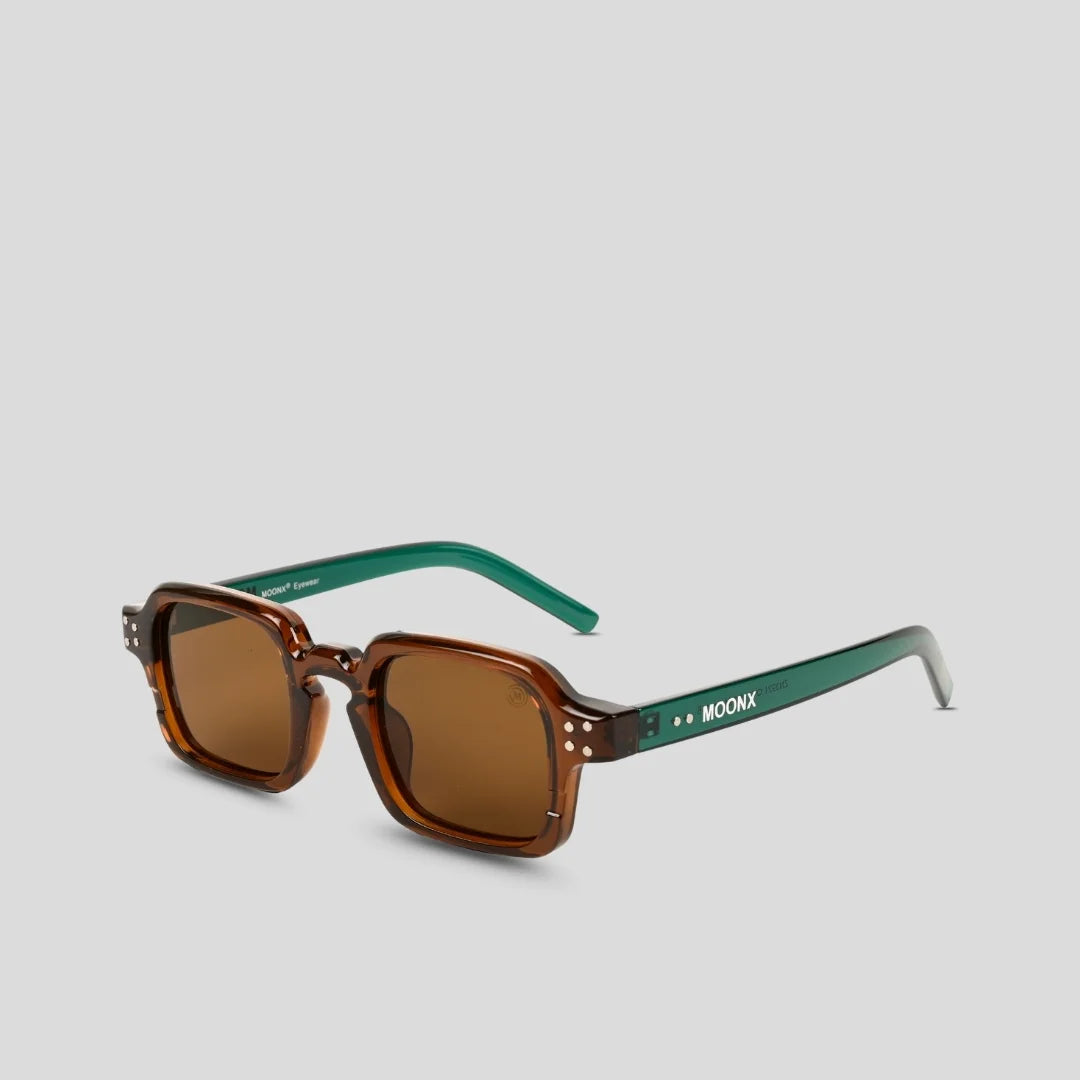 MOONX SPECTRA S4 – UV400 Minimalist Rectangular Sunglasses (Unisex)
