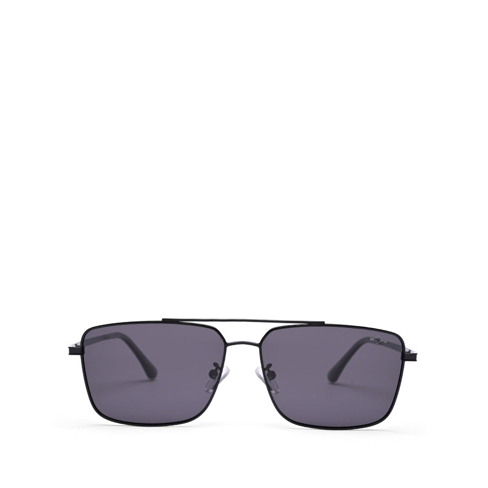 MOONX SIRIUS – Polarised Rectangular Metal Sunglasses (Unisex)