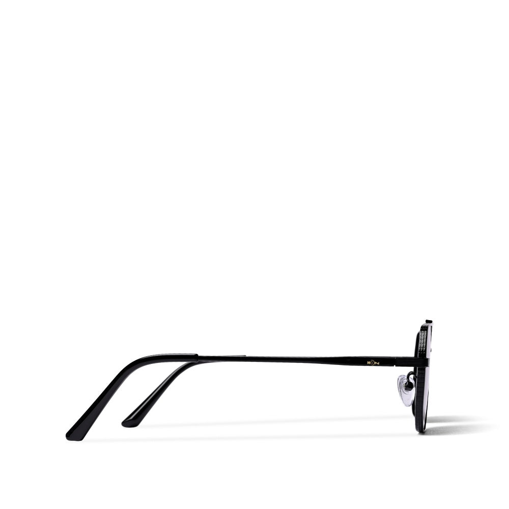 MOONX Z-AUTONOE S1 – UV400 Rectangular Metal Frame Sunglasses (Unisex)