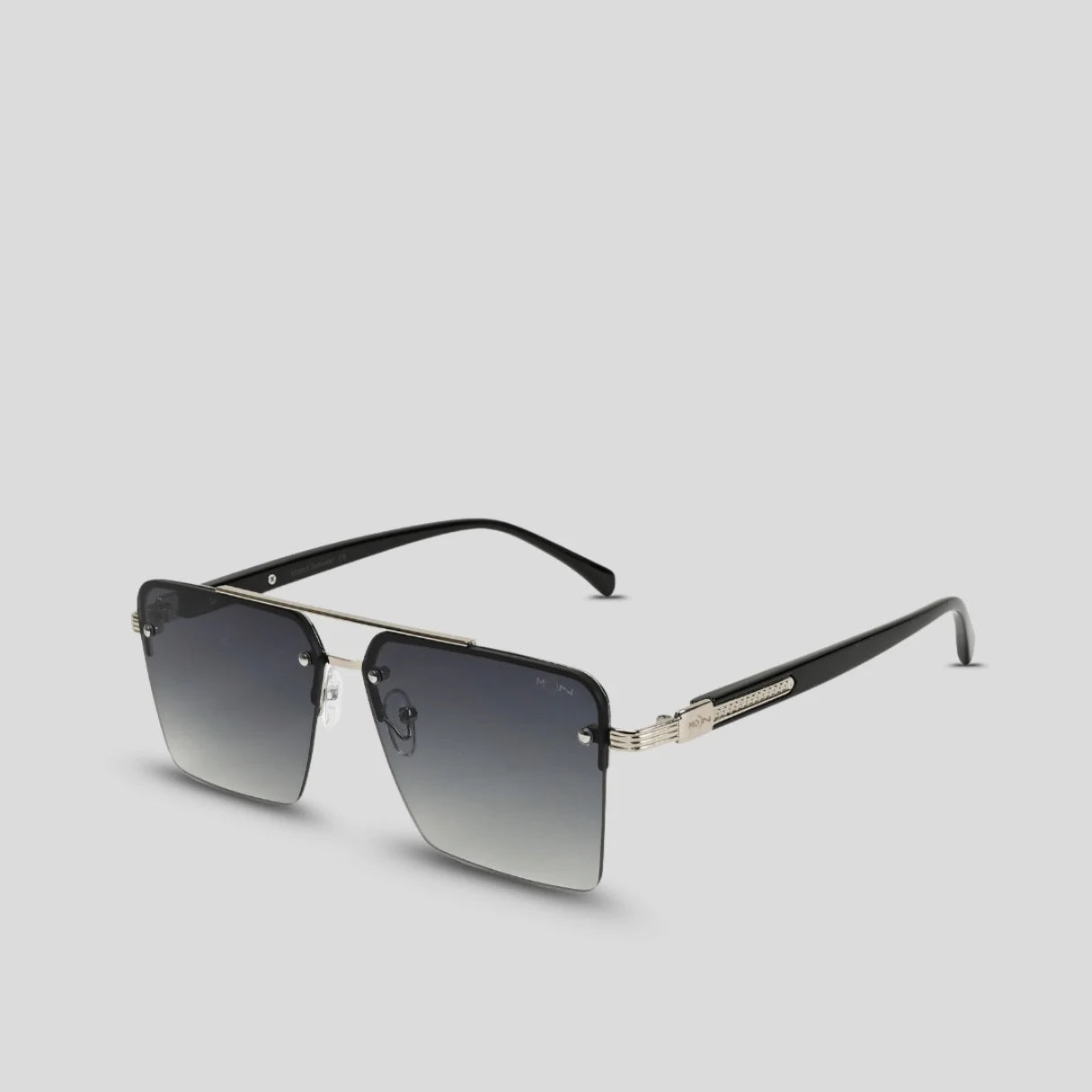 MOONX ICONIC S3 – UV400 Square Metal Frame Sunglasses (Unisex)