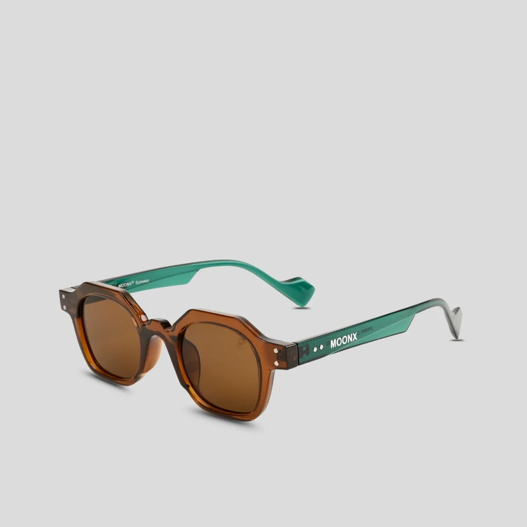 MOONX ORION S5 (Exclusive) – UV400 Geometrical Round Sunglasses (Unisex)