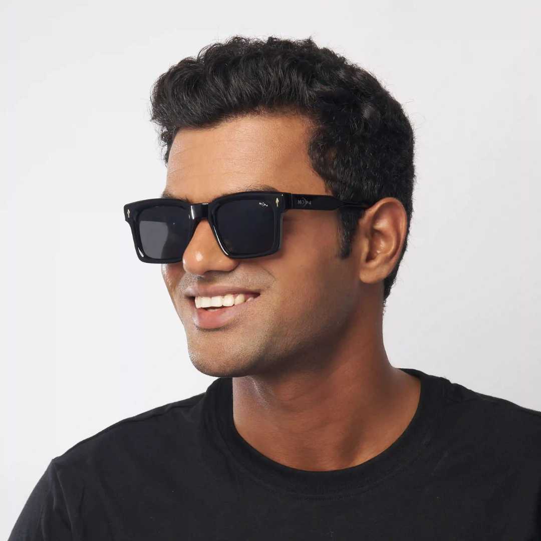 MOONX STELLERS S1 – UV400 Rectangular Modern Sunglasses (Unisex)