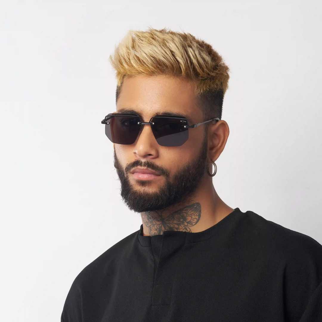 MOONX DEIMOS S1 – Futuristic Metal Frame Sunglasses (Unisex)
