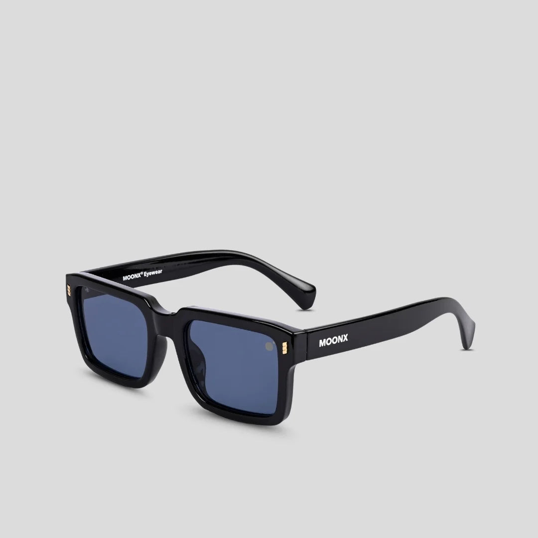 MOONX AURA S1 – UV400 Sleek Rectangular Sunglasses (Unisex)