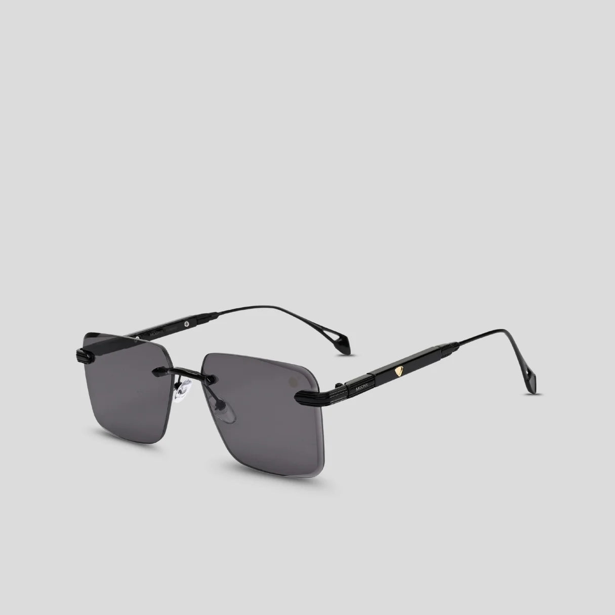MOONX CALLISTO S1 – UV400 Rimless Rectangular Sunglasses (Unisex)