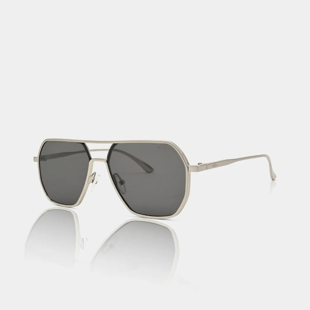 MOONX THYONE S3 – UV400 Aviator Metal Frame Sunglasses (Unisex, Trending)