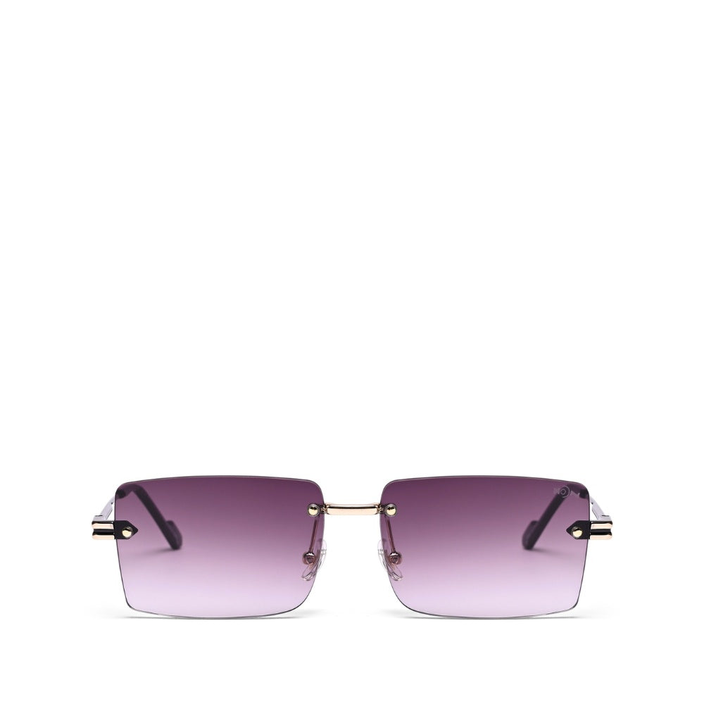 MOONX STARMADE S1 – Polarised Rimless Rectangular Sunglasses (Unisex)
