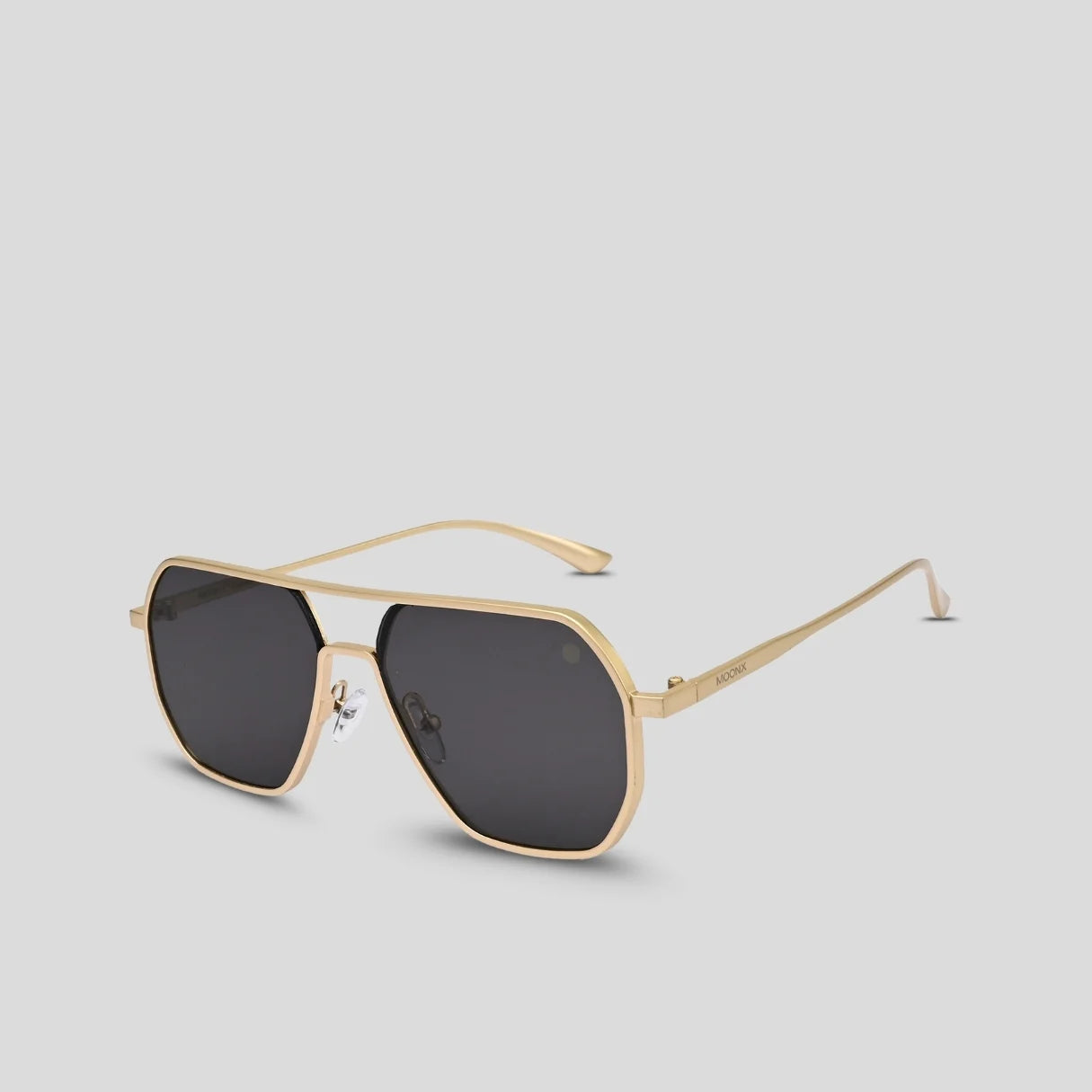 MOONX THYONE S2 – UV400 Aviator Metal Frame Sunglasses (Unisex, Trending)