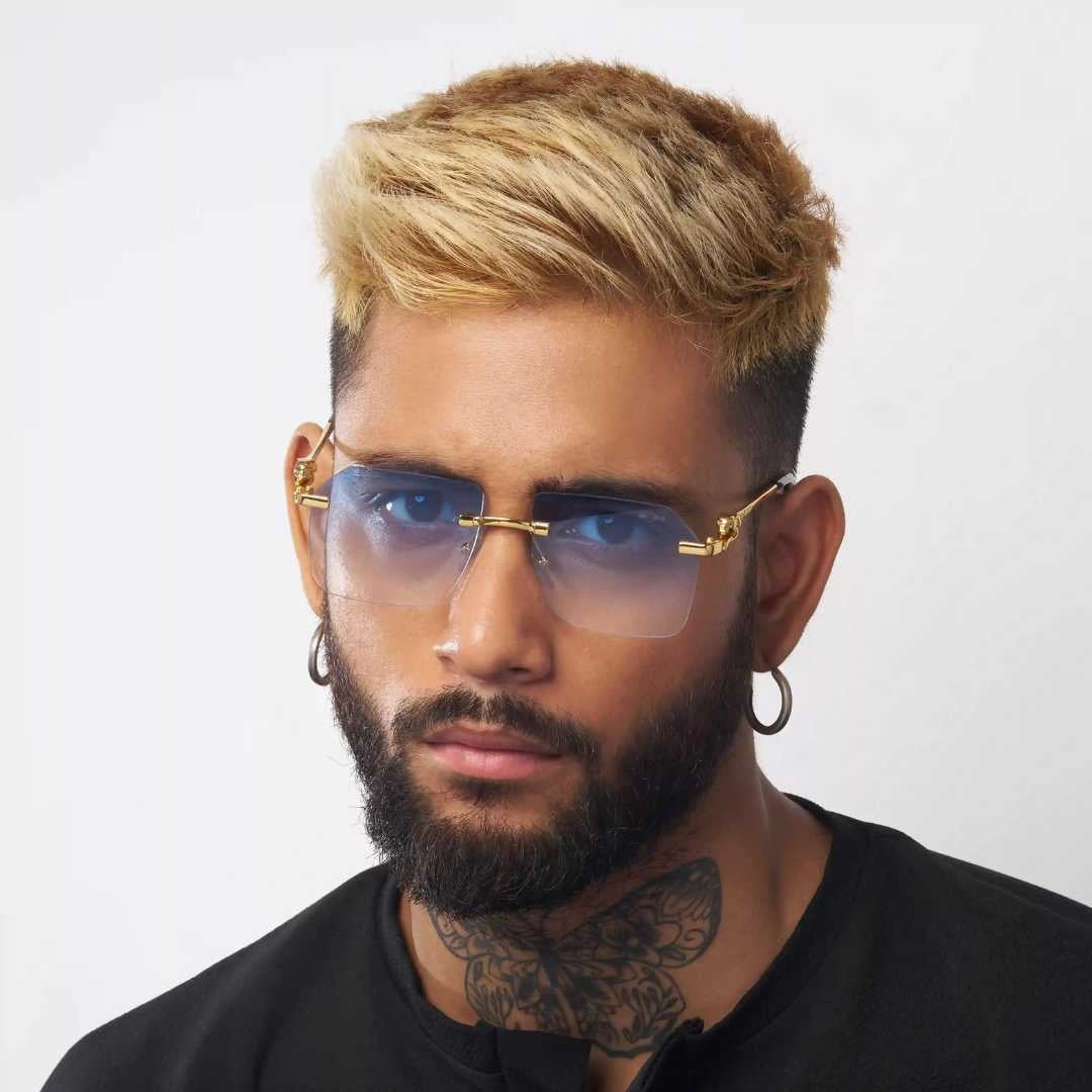 MOONX JAGUAR S2 – Modern Rimless Geometric Sunglasses (Unisex)