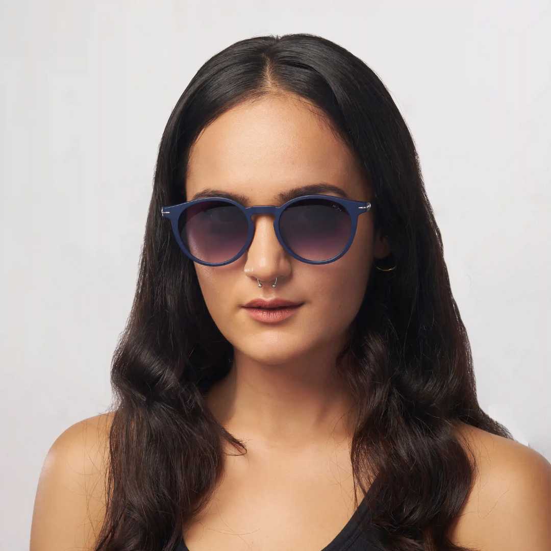 MOONX ORBIT S3 – Polarised Round Metal Frame Sunglasses (Unisex)