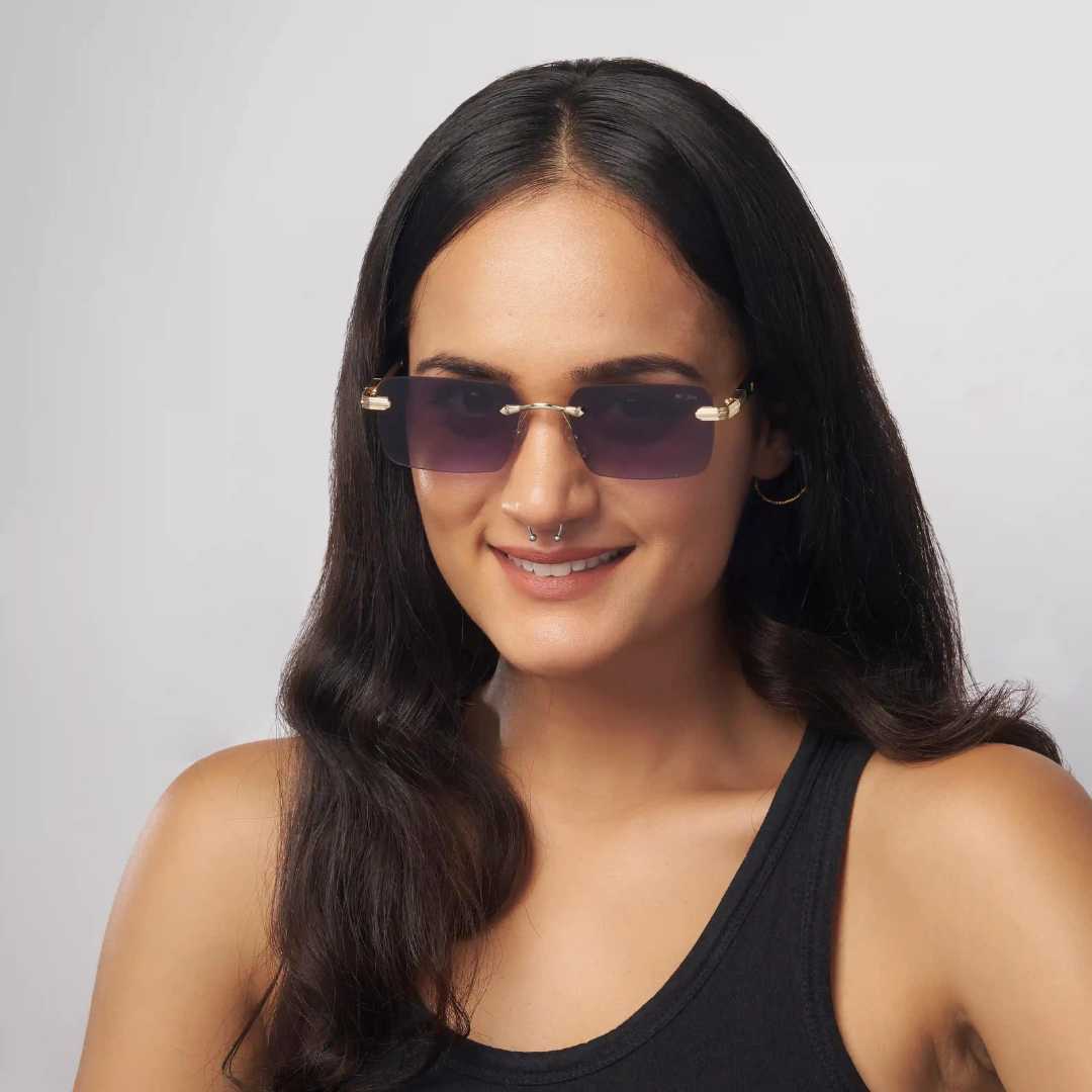 MOONX MATTERS S2 - UV400 Luxury Rimless Sunglasses