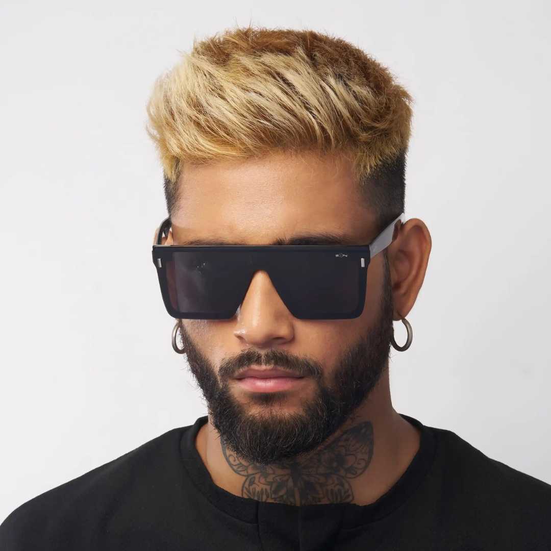 MOONX TREND SETTER – Polarised Rectangular Luxury Sunglasses (Unisex)