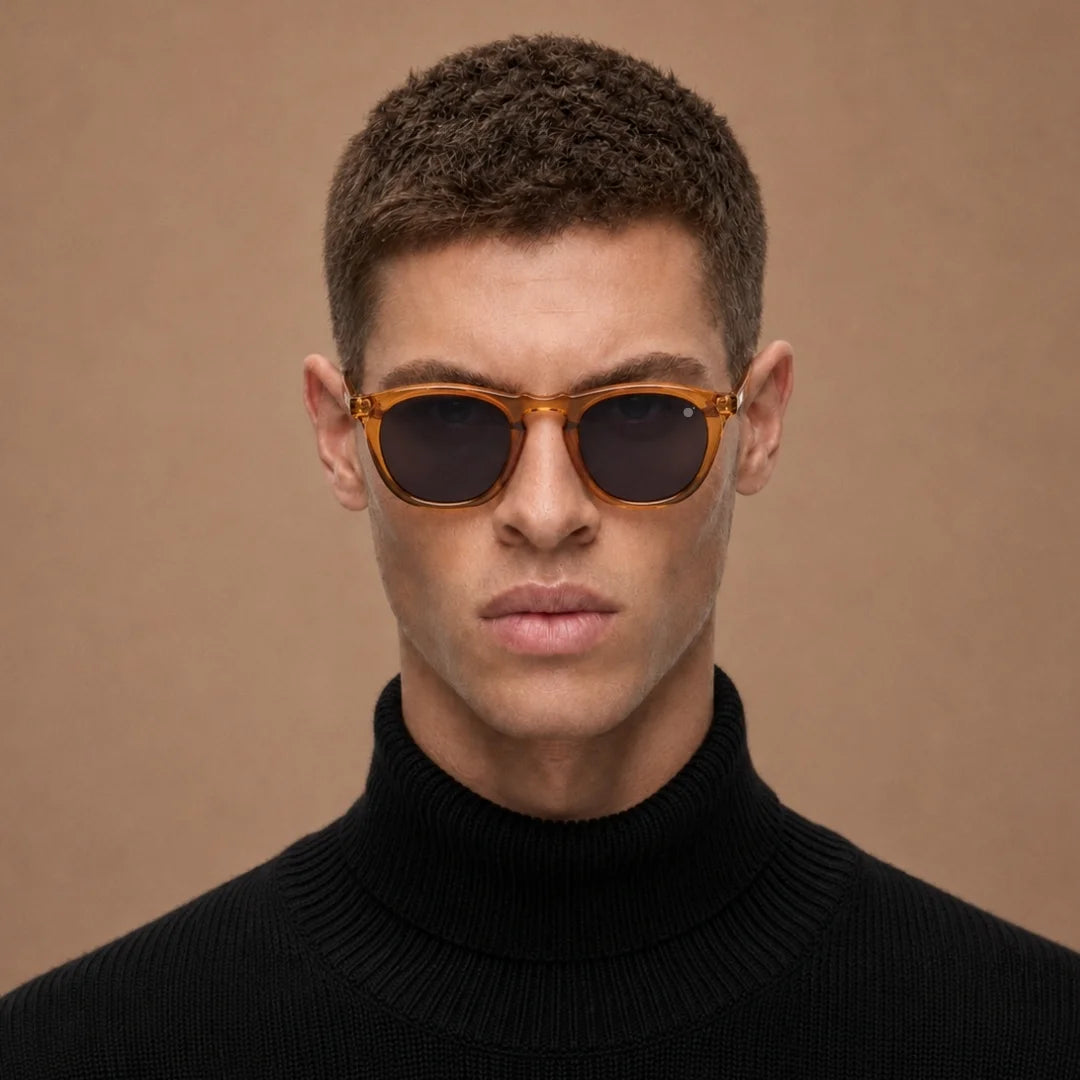 MOONX JUPITER – UV400 Modern Round Sunglasses (Unisex)