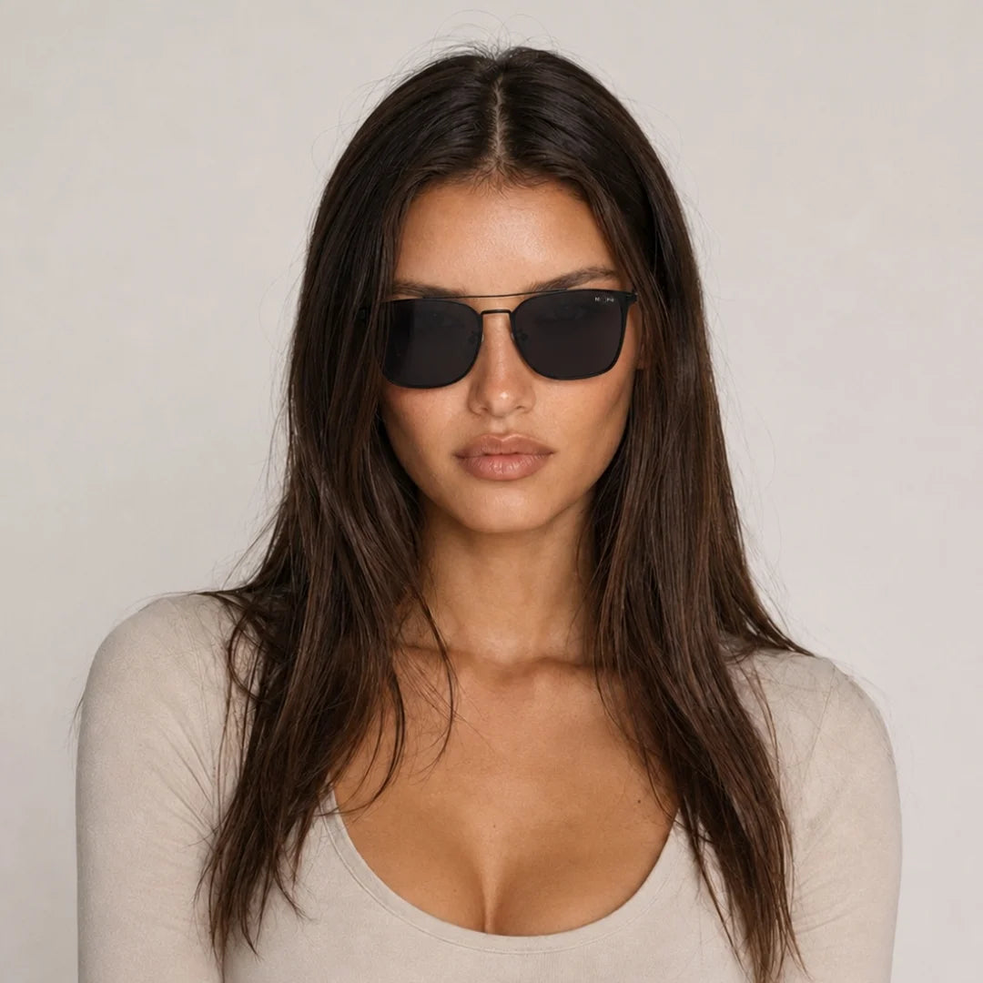 MOONX LAPETUS S1 – Polarised Lightweight Metal frame Sunglasses (Unisex)