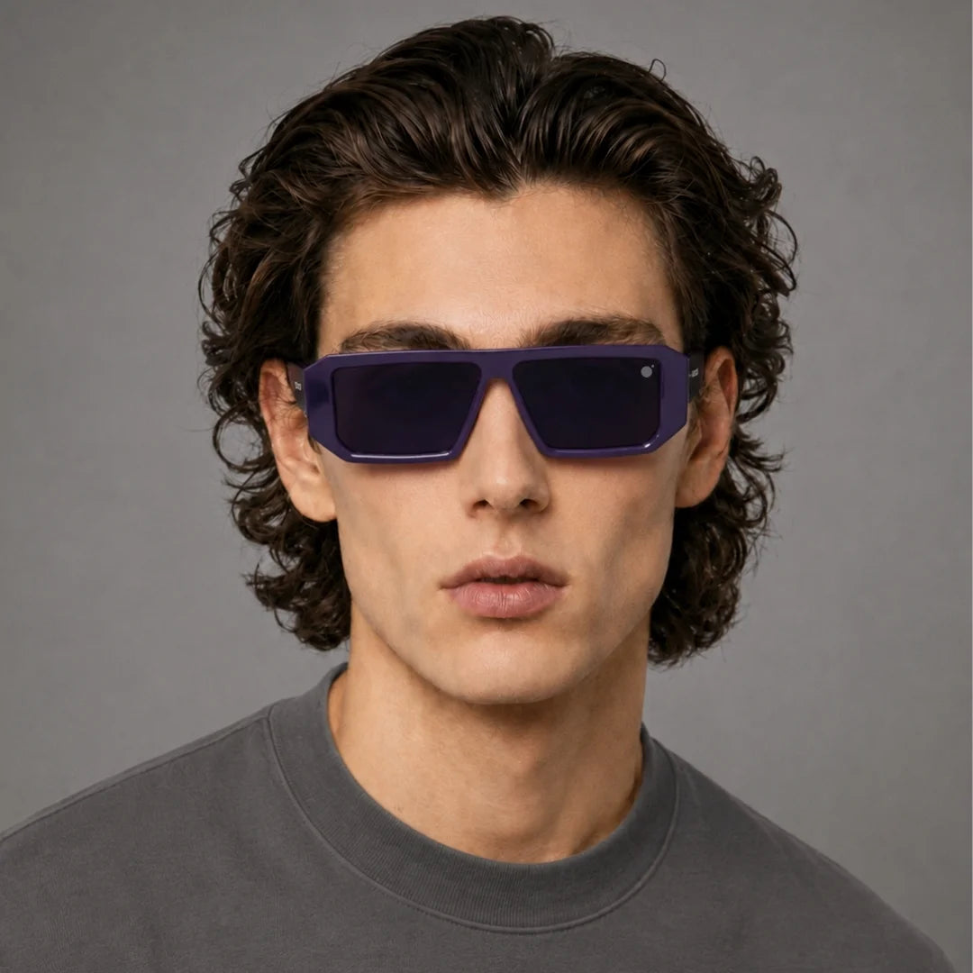 MOONX LUNA S3 - UV400 Premium & Bold Rectangular Frame Sunglasses