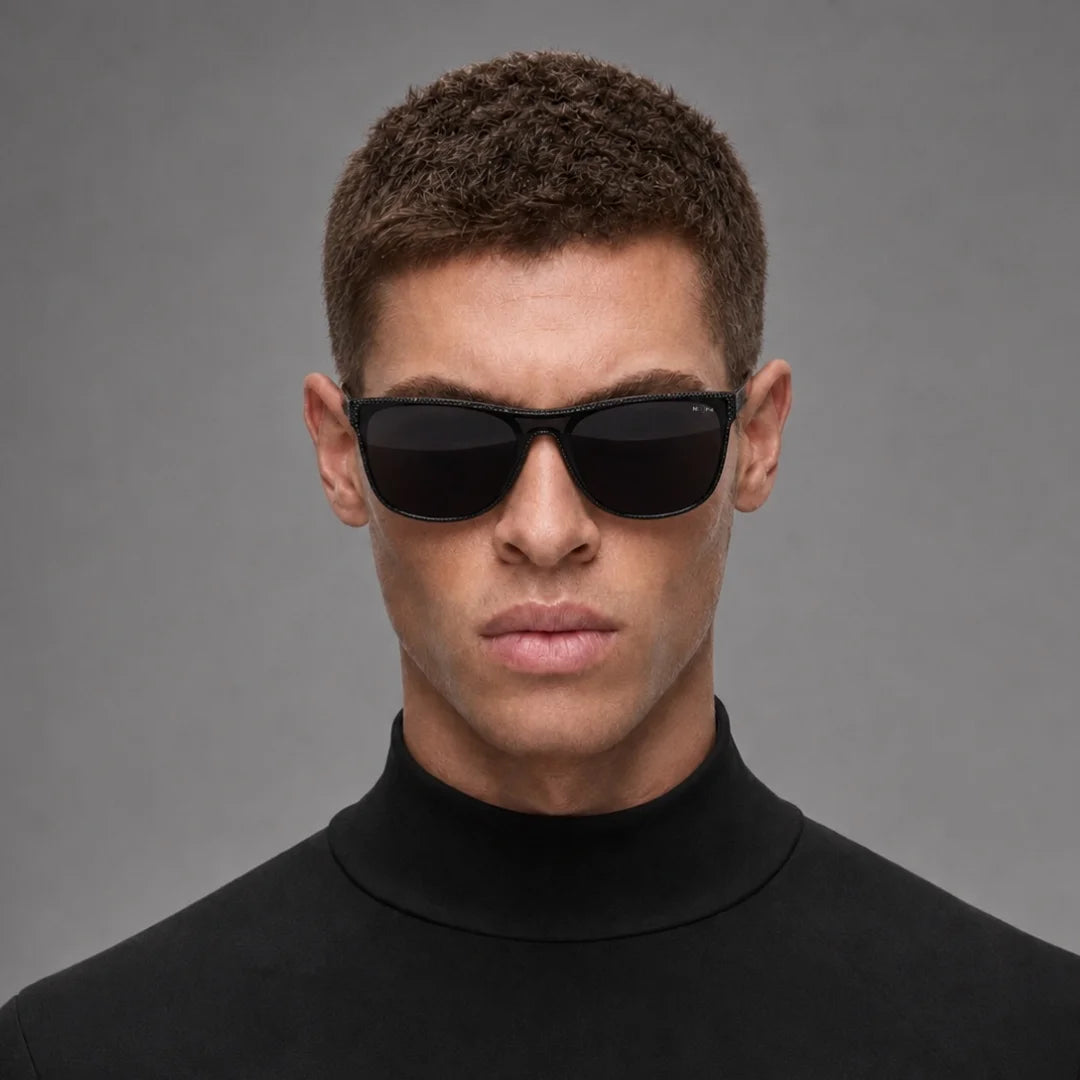 MOONX LYNX – Polarised Classic Rectangular Sunglasses (Unisex)