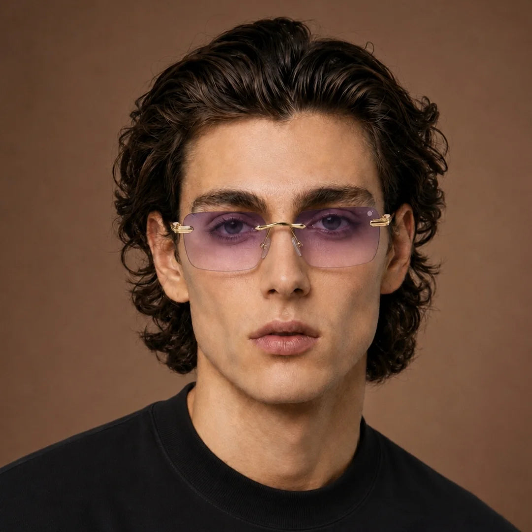 MOONX MATTERS S2 - UV400 Luxury Rimless Sunglasses