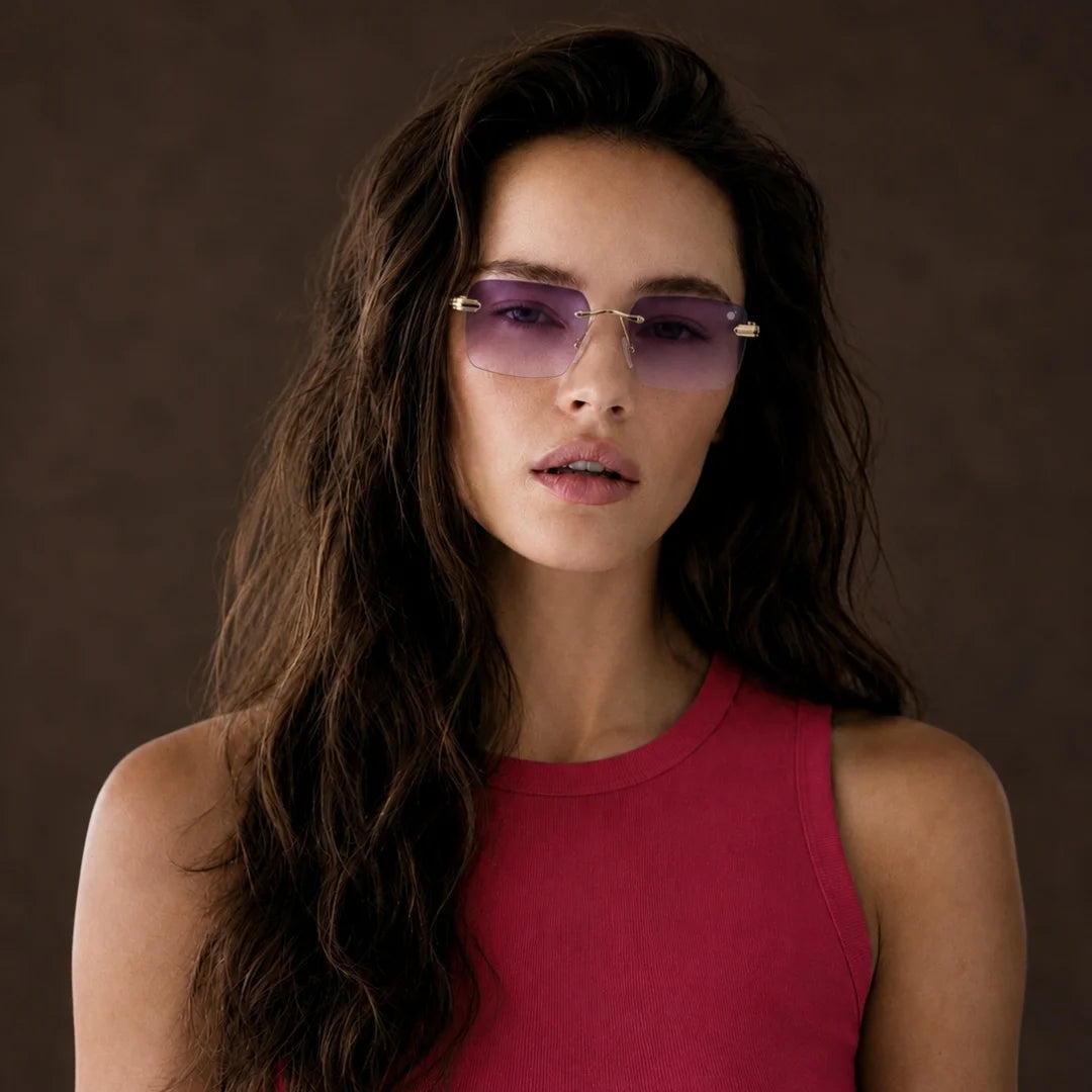 MOONX MATTERS S2 - UV400 Luxury Rimless Sunglasses