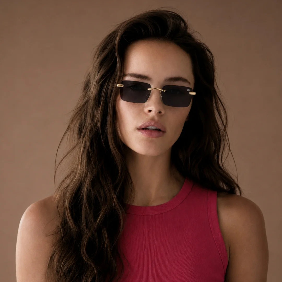 MOONX MATTERS S4 - UV400 Luxury Rimless Sunglasses