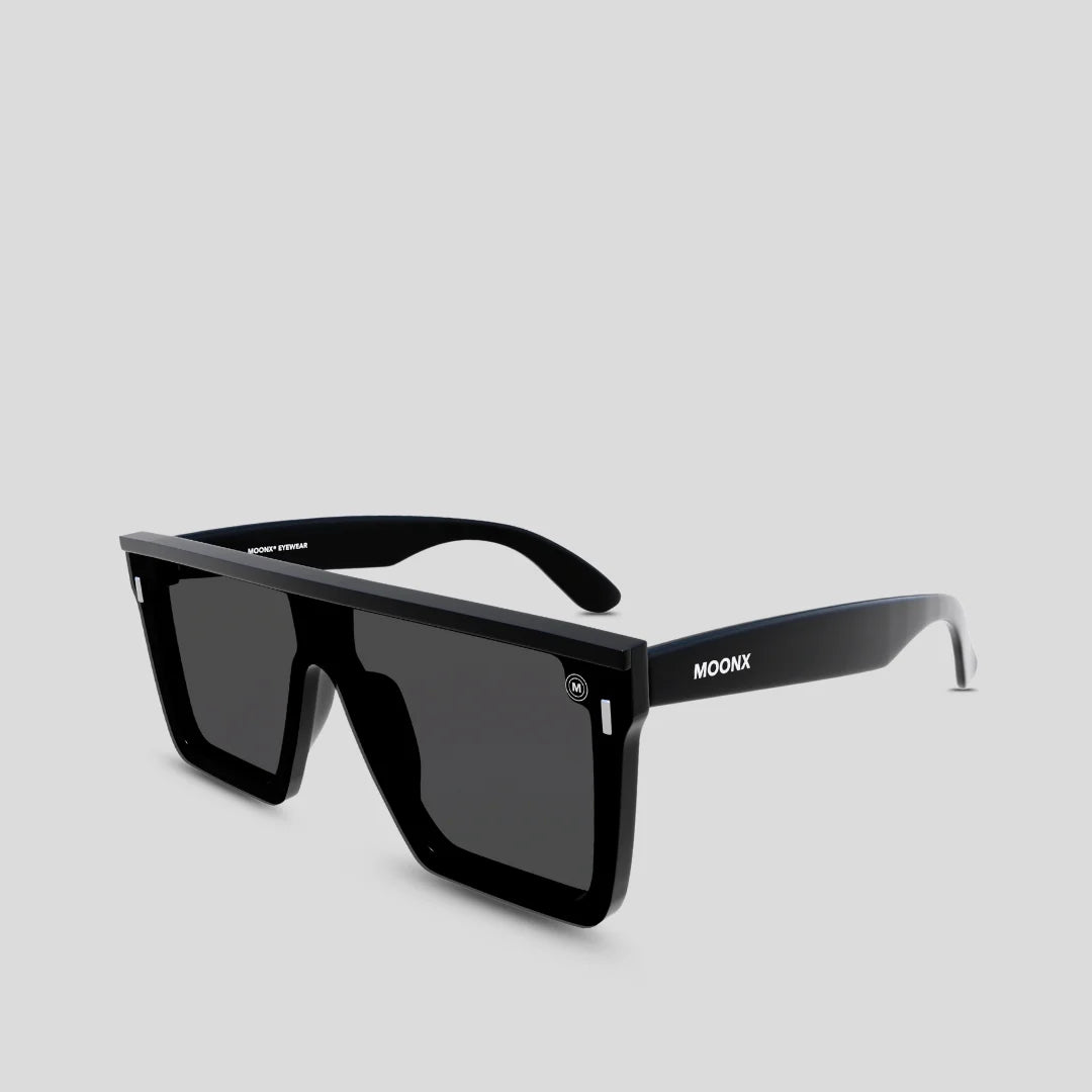 MOONX TREND SETTER – Polarised Rectangular Luxury Sunglasses (Unisex)