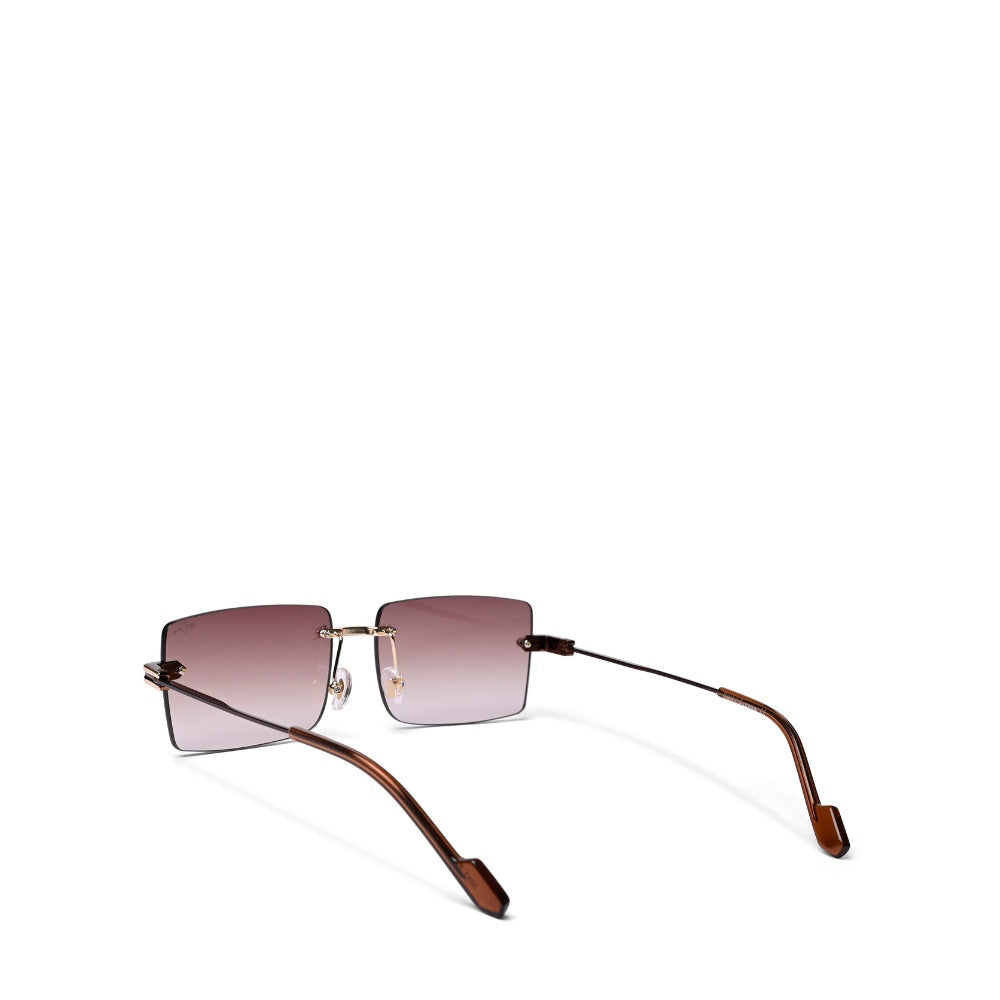 MOONX STARMADE S2 – Polarised Rimless Rectangular Sunglasses (Unisex)