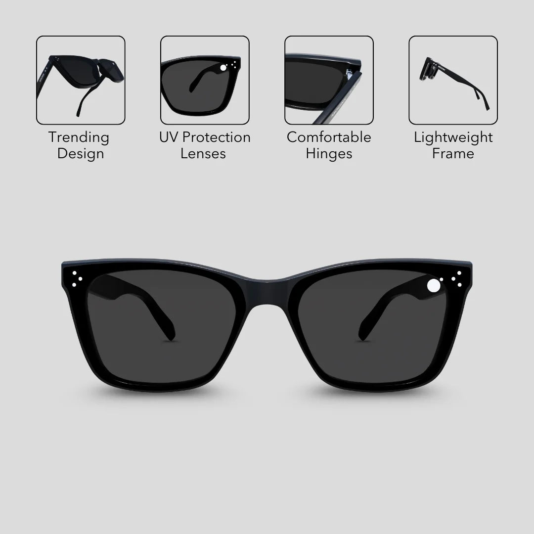 MOONX MAVE S1 – UV400 Sleek Modern Sunglasses (Unisex)