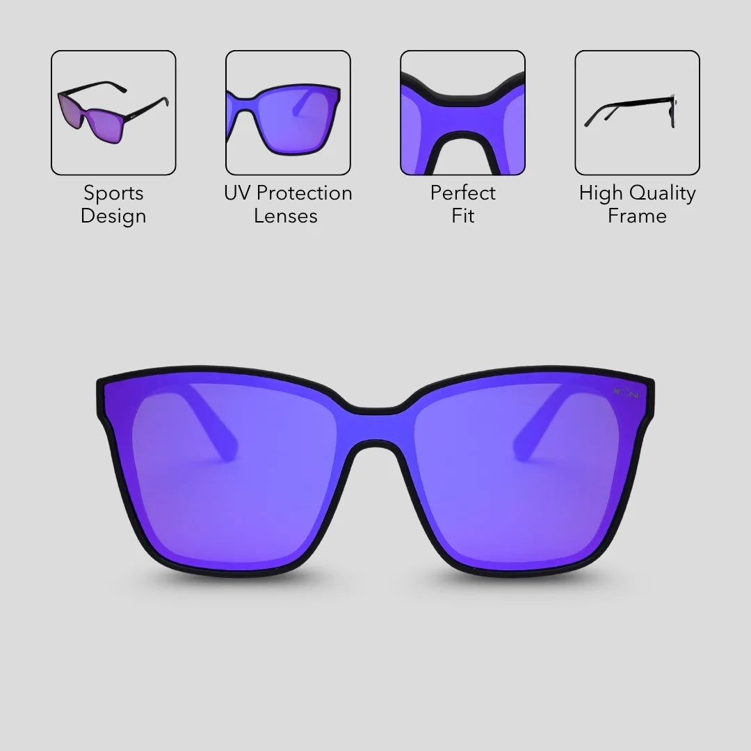 MOONX VIRGO – UV400 Oversized Outdoor Sunglasses (Unisex)