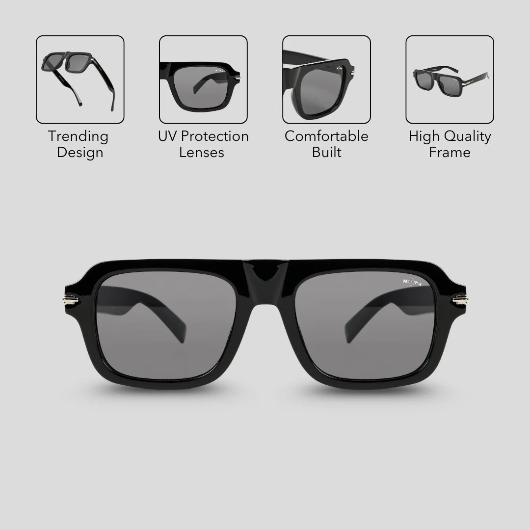 MOONX APOLLO – UV400 Modern Sunglasses (Unisex)