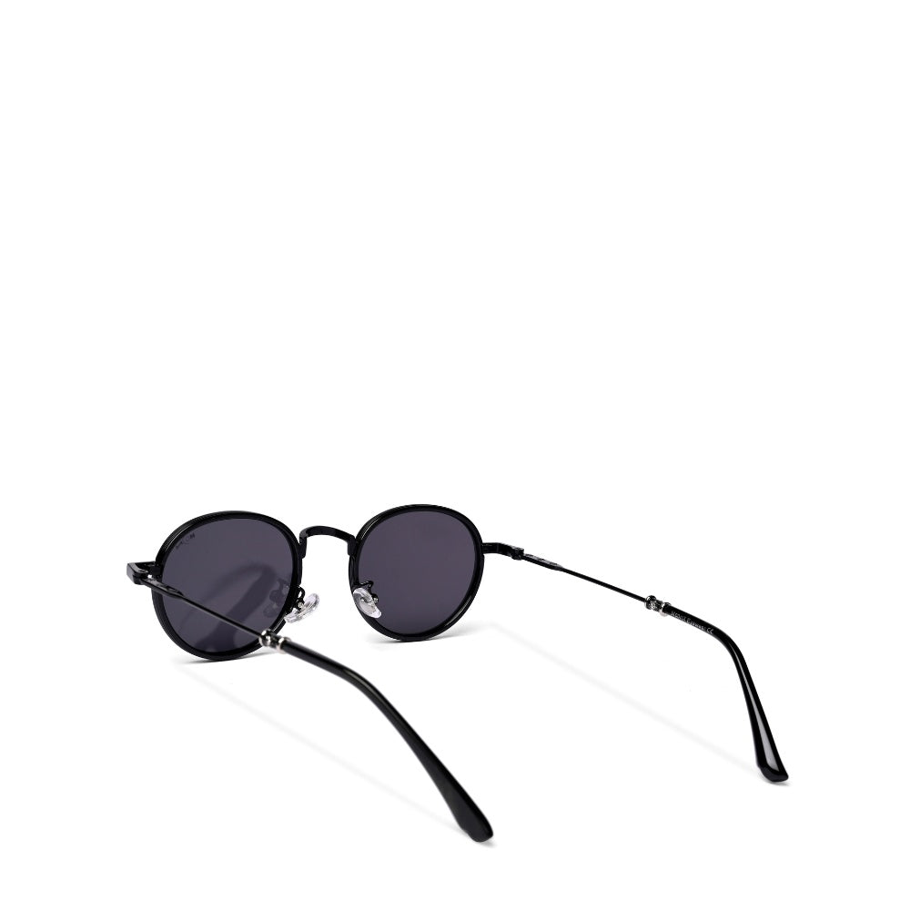 MOONX MOONSHINE S1 – Polarised Classic Round Metal Sunglasses (Unisex)