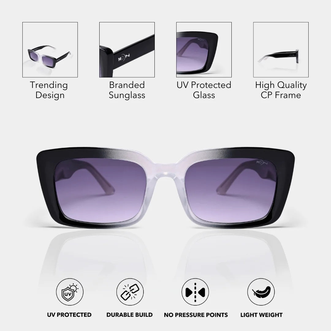 MOONX BLANKET S2 – UV400 Modern Sunglasses (Unisex)
