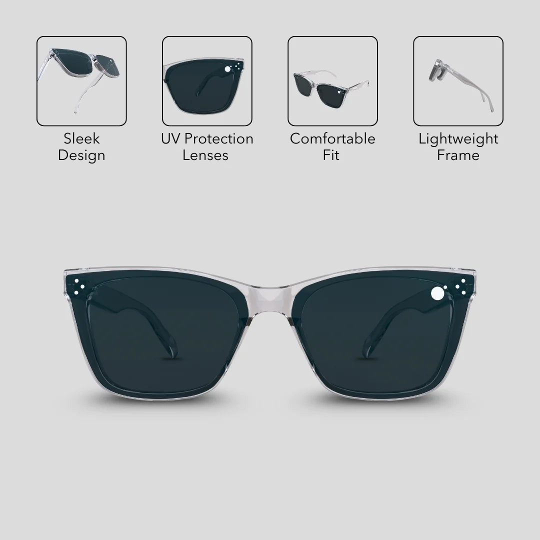 MOONX MAVE S2 – UV400 Sleek Modern Sunglasses (Unisex)