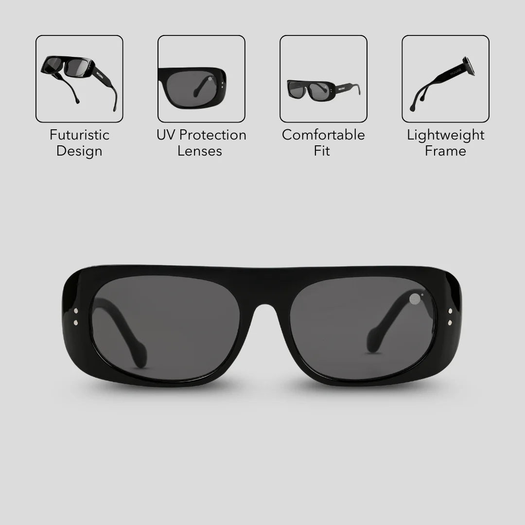 MOONX STARK S1 – UV400 Modern Luxury Sunglasses (Unisex)