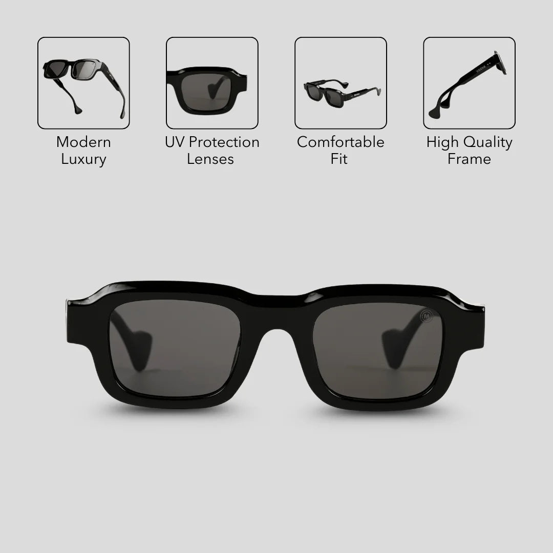 MOONX NEBULA S1 – UV400 Modern Classic Luxury Sunglasses (Unisex)