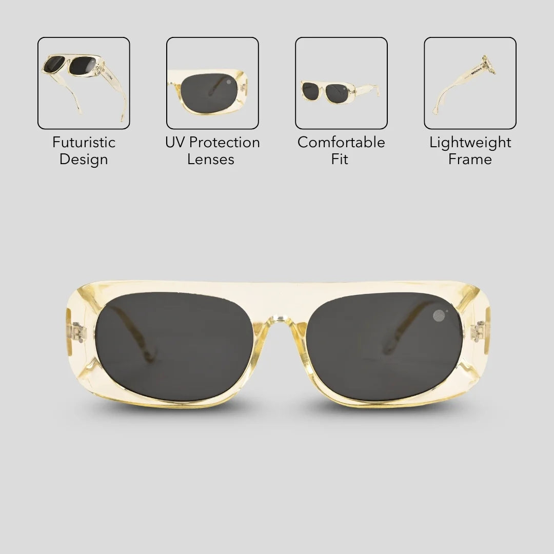 MOONX STARK S2 – UV400 Modern Luxury Sunglasses (Unisex)