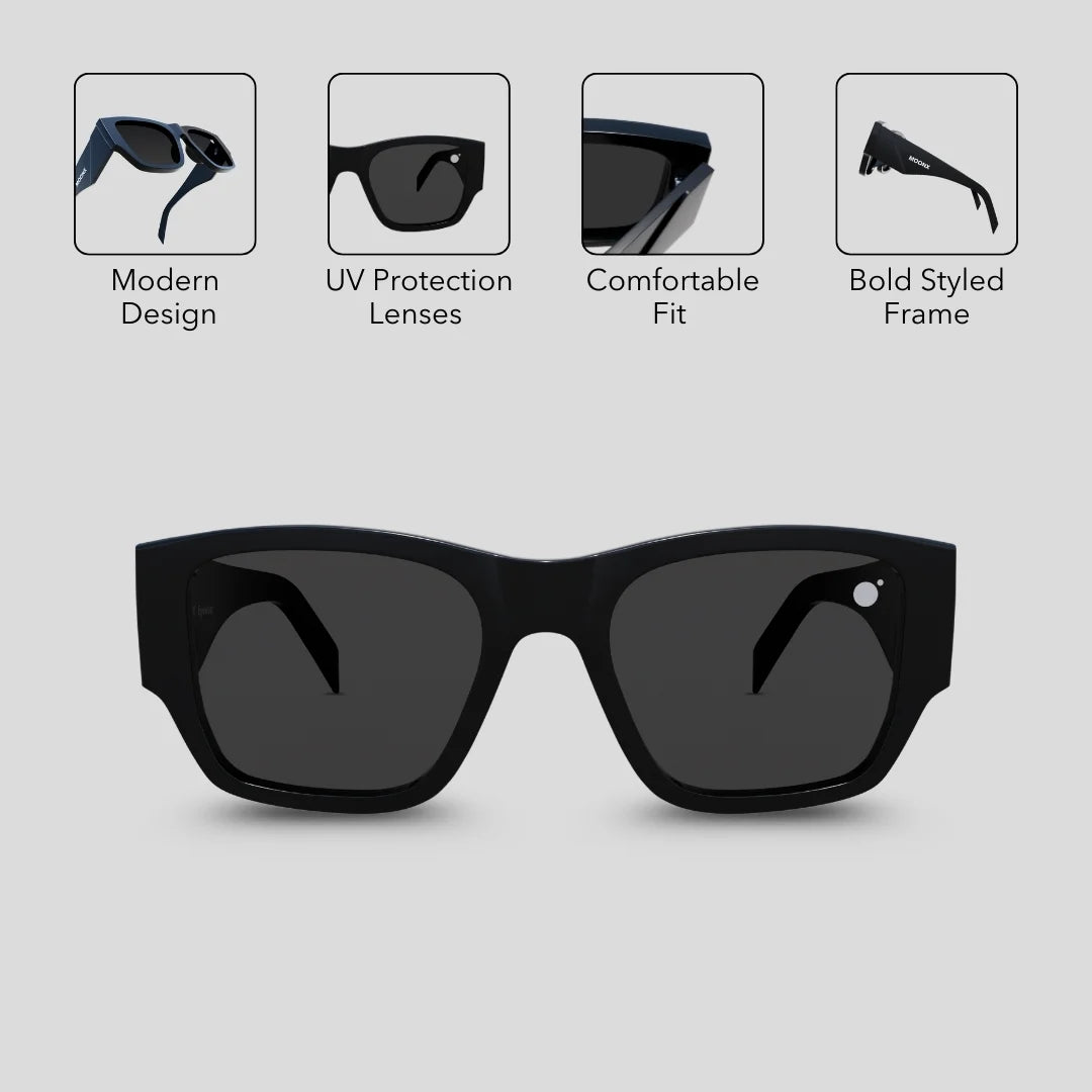 MOONX STORM – UV400 Bold Sunglasses (Unisex)